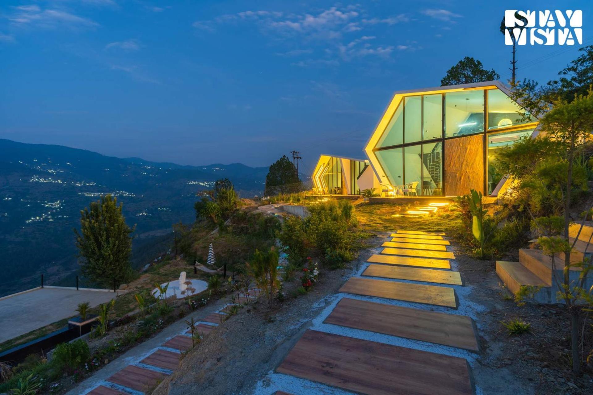 Stayvista At Luna Nova With Outdoor Pool - Ranikhet Exterior foto